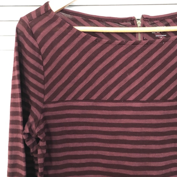 Loft • Tonal lightweight stripy top - Picture 2 of 7